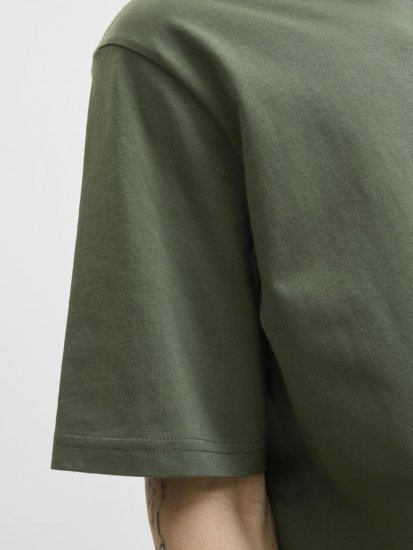 Jack & Jones Soho T-Shirt Green - Koszulki - T-shirty meskie Duże Rozmiary - 2XL-14XL