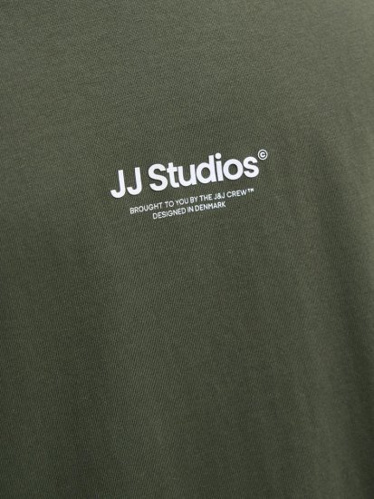 Jack & Jones Soho T-Shirt Green - Koszulki - T-shirty meskie Duże Rozmiary - 2XL-14XL