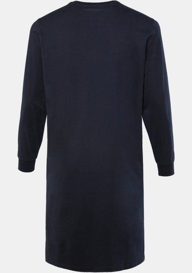 JP1880 Henley Long Sleeved Night Dress Navy - Bielizna & stroje kąpielowe - Bielizna & Stroje kąpielowe 2XL-8XL
