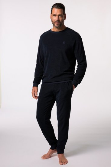 JP1880 Pyjamas Two-piece Belly Fit Dark Navy - Bielizna & stroje kąpielowe - Bielizna & Stroje kąpielowe 2XL-8XL