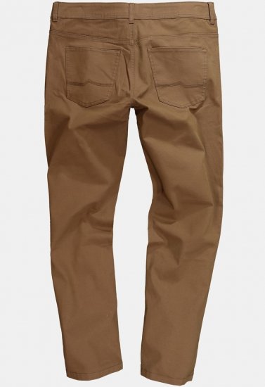 JP1880 Twill Trousers Belly Fit 5-Pocket Brown - Dżinsy & spodnie - Dżinsy i Spodnie - W40-W70