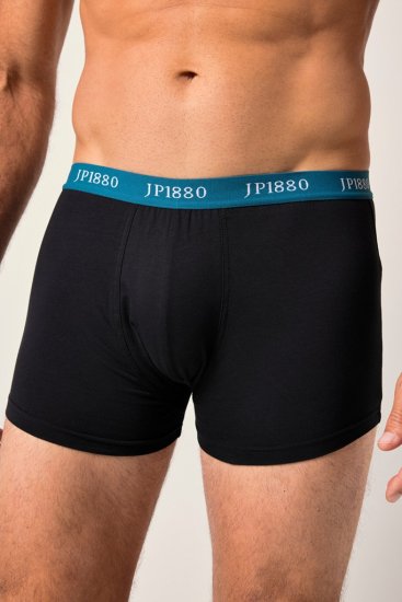 JP1880 FLEXNAMIC OEKO-TEX Boxer Shorts 2-Pack Black - Bielizna & stroje kąpielowe - Bielizna & Stroje kąpielowe 2XL-8XL