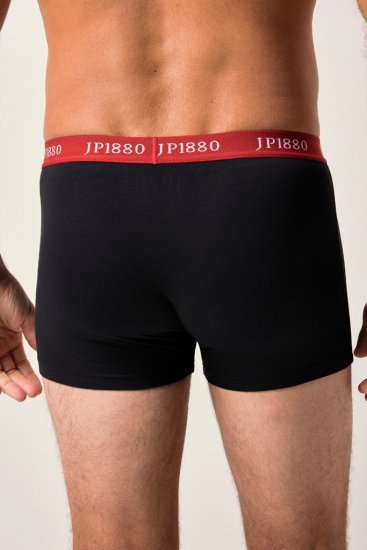 JP1880 FLEXNAMIC OEKO-TEX Boxer Shorts 2-Pack Black - Bielizna & stroje kąpielowe - Bielizna & Stroje kąpielowe 2XL-8XL