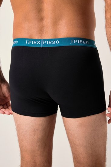 JP1880 FLEXNAMIC OEKO-TEX Boxer Shorts 2-Pack Black - Bielizna & stroje kąpielowe - Bielizna & Stroje kąpielowe 2XL-8XL