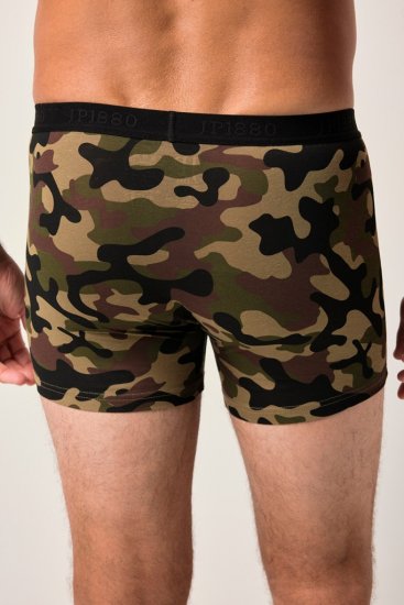 JP1880 FLEXNAMIC OEKO-TEX Boxer Shorts 2-Pack Green - Bielizna & stroje kąpielowe - Bielizna & Stroje kąpielowe 2XL-8XL