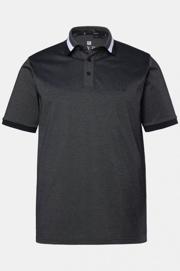 JAY-PI Quickdry Two-Tone Golf Poloshirt Black - Koszulki polo - Koszulki Polo 2XL-8XL