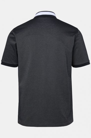 JAY-PI Quickdry Two-Tone Golf Poloshirt Black - Koszulki polo - Koszulki Polo 2XL-8XL