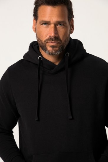 JAY-PI Hoodie with Soft Brushed Interior Black - Bluzy & bluzy z kapturem - Bluzy & Bluzy z kapturem 2XL-12XL