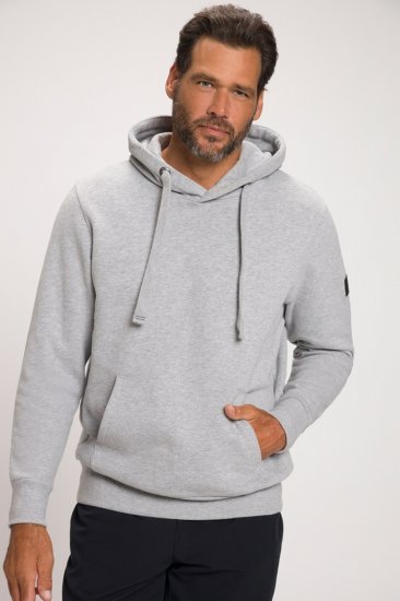 JAY-PI Hoodie with Soft Brushed Interior Grey - Bluzy & bluzy z kapturem - Bluzy & Bluzy z kapturem 2XL-12XL