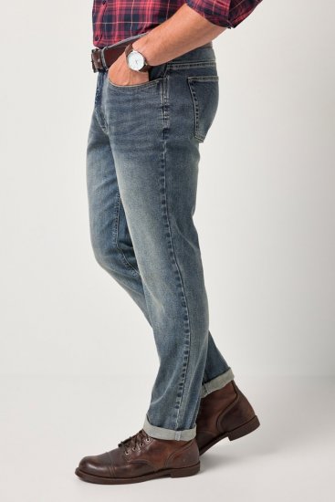 JP1880 FLEXNAMIC Modern Straight Fit Jeans Vintage Denim - Dżinsy & spodnie - Dżinsy i Spodnie - W40-W70