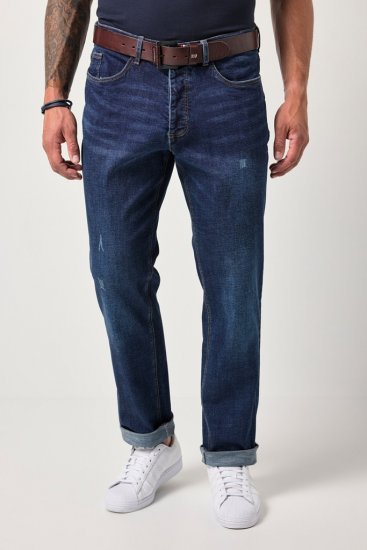 JP1880 FLEXNAMIC Jeans Tapered Loose Fit Dark Denim Blue - Dżinsy & spodnie - Dżinsy i Spodnie - W40-W70