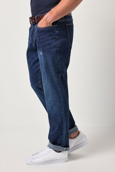 JP1880 FLEXNAMIC Jeans Tapered Loose Fit Dark Denim Blue - Dżinsy & spodnie - Dżinsy i Spodnie - W40-W70