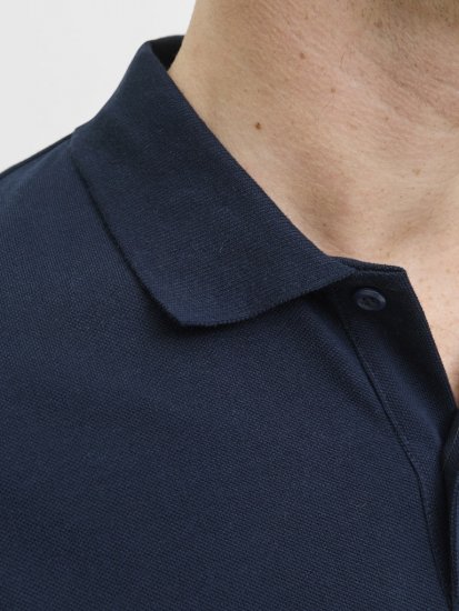 Jack & Jones Makoto Polo Short Sleeve Navy - Koszulki polo - Koszulki Polo 2XL-8XL