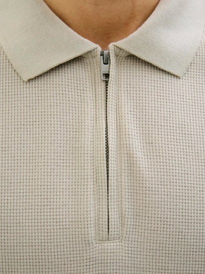 Jack & Jones Austin Polo Short Sleeve Grey - Koszulki polo - Koszulki Polo 2XL-8XL