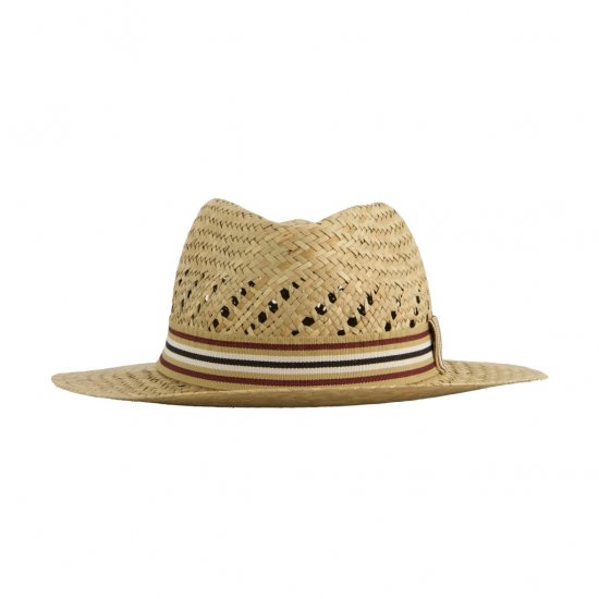 JP1880 Straw Hat Woven Yellow - Akcesoria - 
