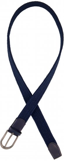 Ulla Popken Elastic Belt Blue - Paski damskie - 