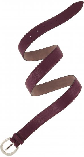 Ulla Popken Classic Belt Purple - Paski damskie - 