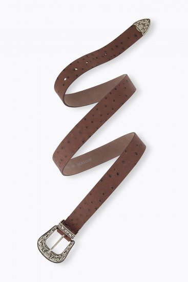 Ulla Popken Classic Belt Brown - Paski damskie - 