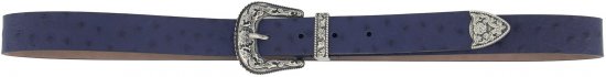 Ulla Popken Classic Belt Blue - Paski damskie - 