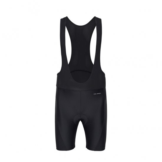 North Latitude Sport Bike Shorts With Suspenders Black - Odzież rowerowa - 