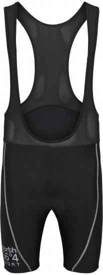 North Latitude Bike Shorts With Suspenders Black TALL - Odzież sportowa - Odzież sportowa 2XL-10XL