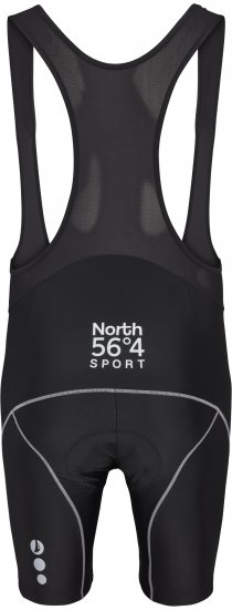 North Latitude Bike Shorts With Suspenders Black TALL - Odzież sportowa - Odzież sportowa 2XL-10XL