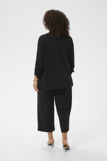 Kaffe Curve Pheolo 3/4 Sleeve Blazer Black Deep - Marynarki - 