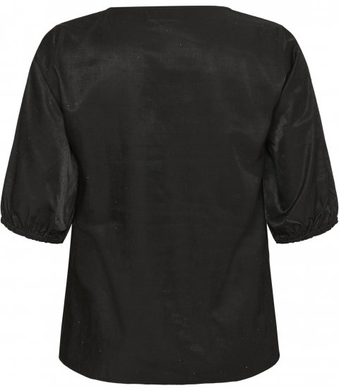 Kaffe Curve Ada Blouse Black - Bluzki - 