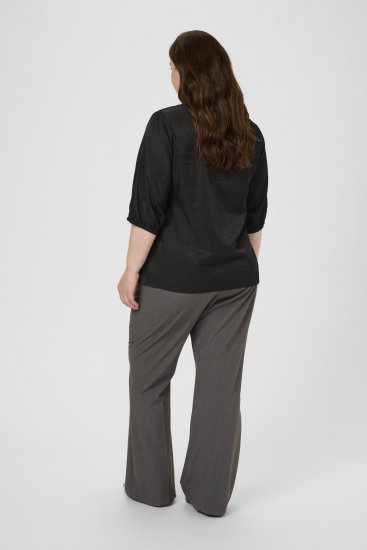 Kaffe Curve Ada Blouse Black - Bluzki - 