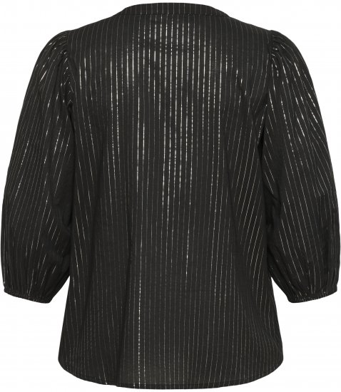 Kaffe Curve Luisa Blouse Black Deep - Bluzki - 