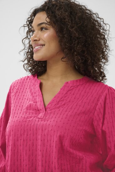 Kaffe Curve Thea Blouse Beetroot Purple - Bluzki - 