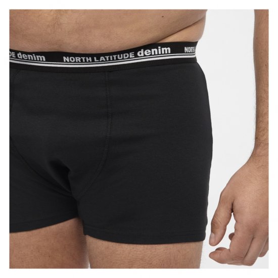 North Latitude 5-Pack Boxershorts Black - Bokserki - Bokserki 2XL-12XL