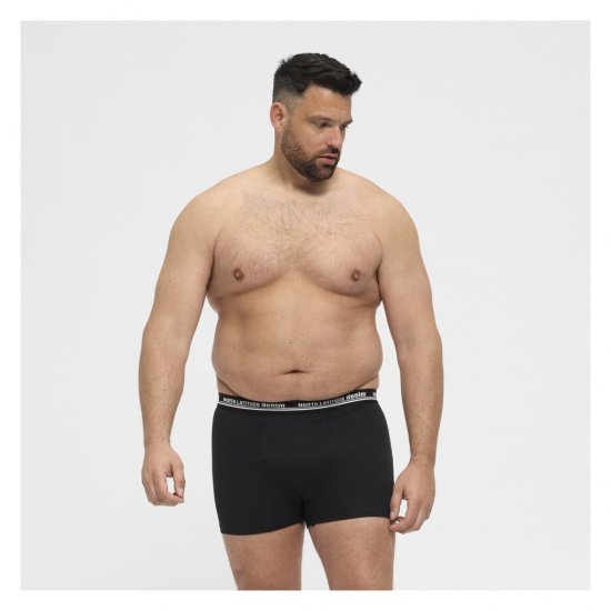 North Latitude 5-Pack Boxershorts Black - Bokserki - Bokserki 2XL-12XL