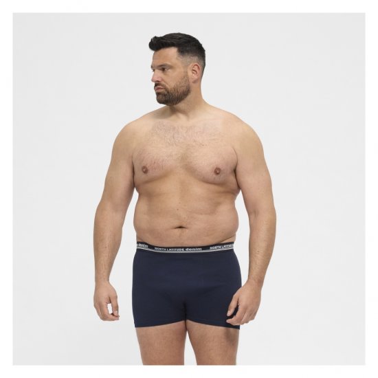 North Latitude 5-Pack Boxershorts Navy - Bokserki - Bokserki 2XL-12XL