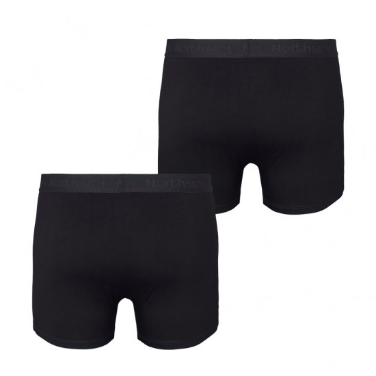 North Latitude Bamboo 2-Pack Trunks Black - Bokserki - Bokserki 2XL-12XL