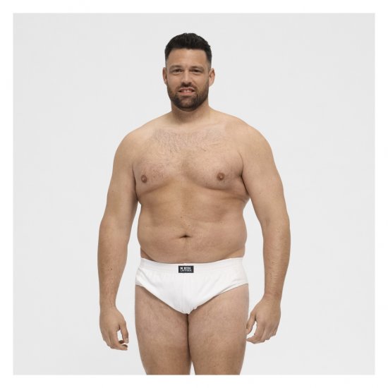 North Latitude Brief Underwear White - Slipy - Slipy 2XL-8XL