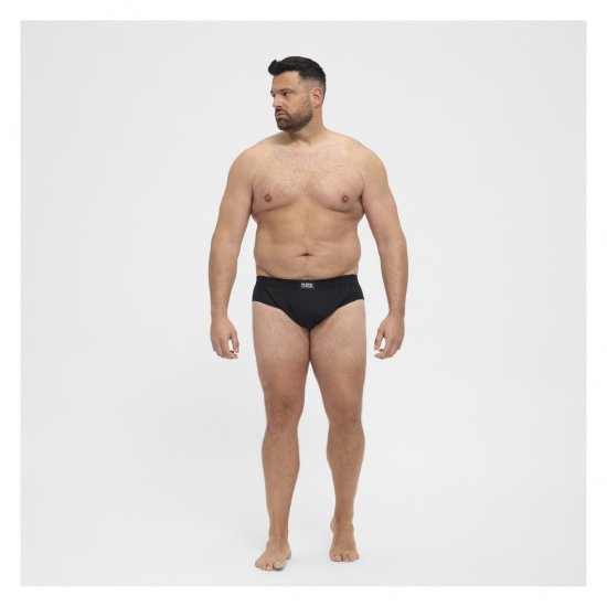 North Latitude Brief Underwear Black - Slipy - Slipy 2XL-8XL