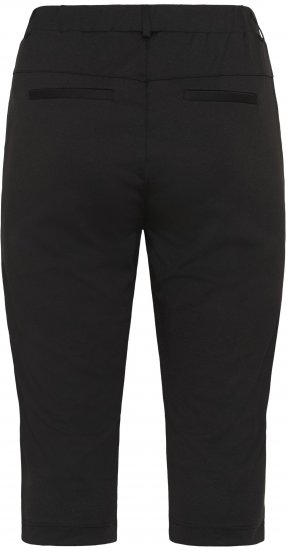 Kaffe Curve Jenna Capri Pants Black - Spodnie - 