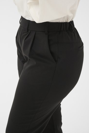 Kaffe Curve Jenna Capri Pants Black - Spodnie - 