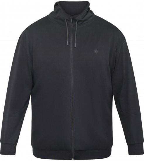 North Latitude 61325 Kardigan Z Kapturem Czarny - Bluzy & bluzy z kapturem - Bluzy & Bluzy z kapturem 2XL-12XL