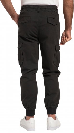 JP1880 Cargo Trousers with Many Pockets Stretchy Black - Dżinsy & spodnie - Dżinsy i Spodnie - W40-W70