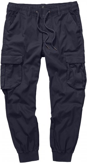JP1880 Stretchy FLEXNAMIC Cargo Pants Navy - Bojówki - Spodnie Bojówki Męskie Duże Rozmiary