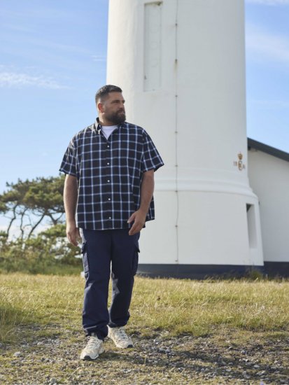 North Latitude 51141 Stretch Cargo Pants Navy - Dżinsy & spodnie - Dżinsy i Spodnie - W40-W70