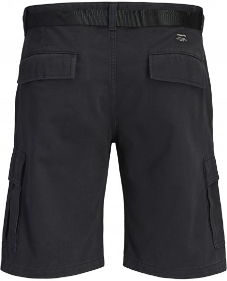 Jack & Jones Cole Hudson Belted Cargo Shorts Black - Szorty - Szorty W40-W60