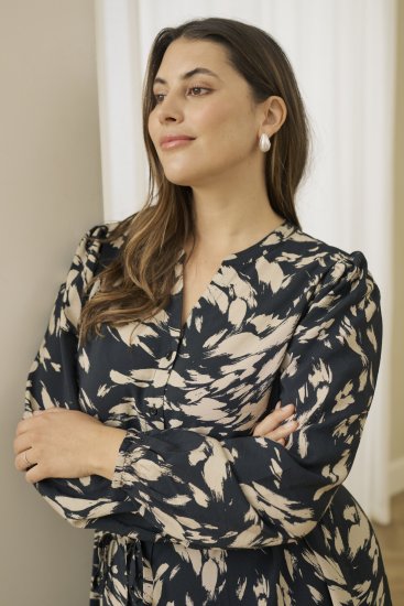 Kaffe Curve Olla Sukienka Czarny - Sukienki - 