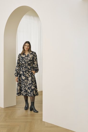 Kaffe Curve Olla Sukienka Czarny - Sukienki - 