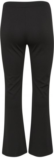 Kaffe Curve Jenna Rozszerzane legginsy Głęboka czerń - Jeansy & Spodnie w Dużych Rozmiarach – Plus Size - 