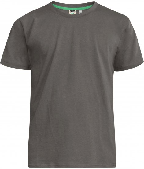 D555 Flyers Crew Neck T-shirt Khaki - Koszulki - T-shirty meskie Duże Rozmiary - 2XL-14XL