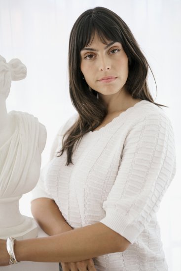 Kaffe Curve Lotia Pullover Chalk - Swetry dzianinowe - 