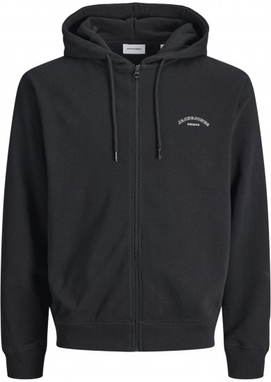 Jack & Jones College Logo Hoodie Black - Bluzy & bluzy z kapturem - Bluzy & Bluzy z kapturem 2XL-12XL